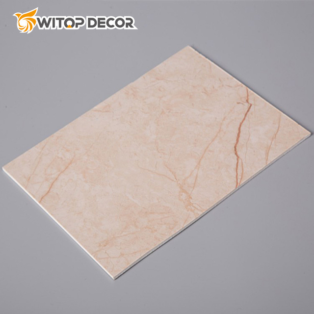Artificial Marble Building UV Marmol Panel PVC Marble Sheet