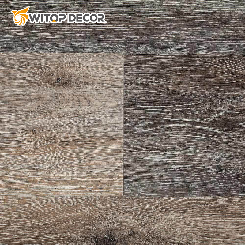 Anti-Scratch Adhesive 1.2mm DIY Vinyl PVC Spc Flooring