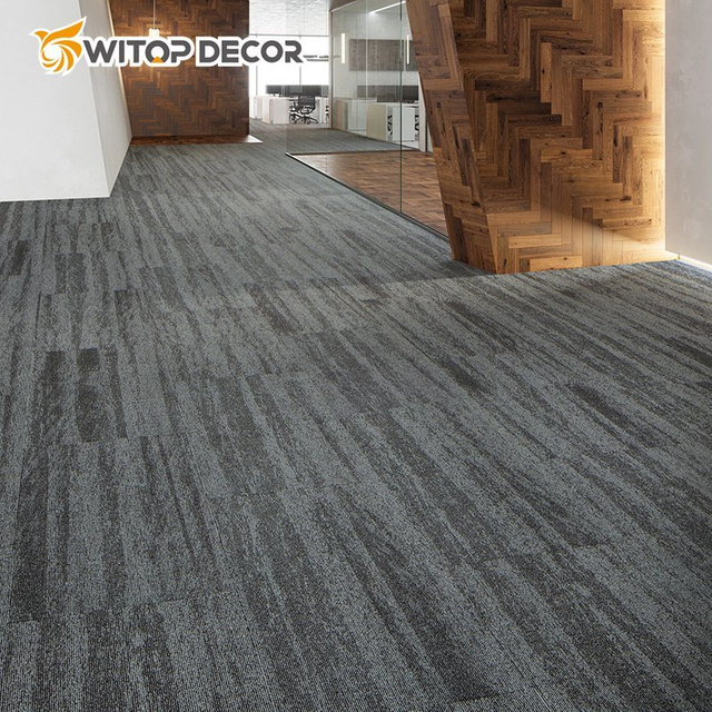European Standard Deep Embossed Waterproof PVC Lvt Vinyl Material Flooring