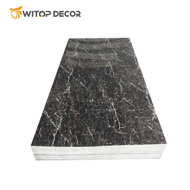 Waterproof Imitation Fake UV Marble Board PVC Wall Panel