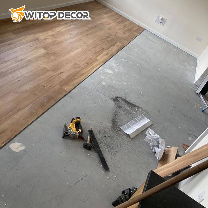 Formaldehyde-Free Waterproof and Fireproof Easy Install Lvt Flooring Durable Luxury Vinyl Flooring