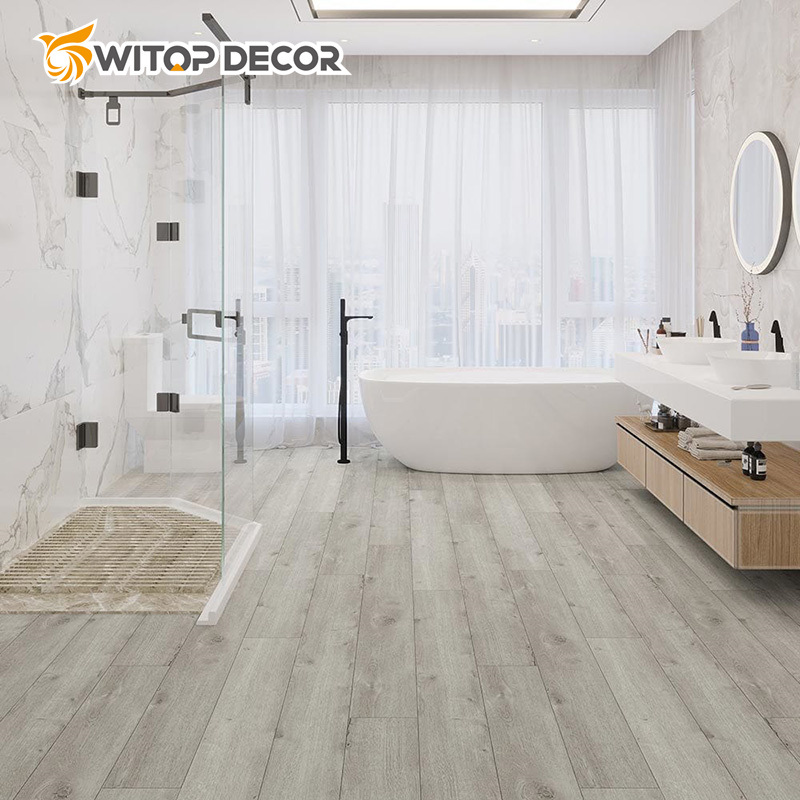 100% Waterproof Non-Slip Plastic PVC Rigid Lvt Spc Vinyl Flooring