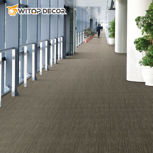 Waterproof Fireproof Wooden Pattern Dry Back Vinyl Flooring Lvt Tiles PVC Planks