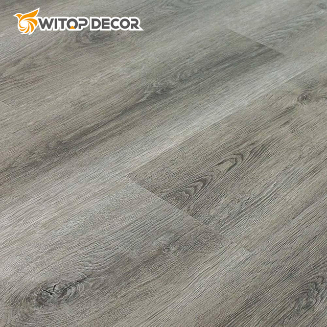 Ck Wood Grain Waterproof and Durable Spc Flooring for Interior Finish