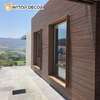 Hot Sale WPC Louver Wall Panel Round WPC Wall Panel with Good Quality WPC Clad Wall Panel
