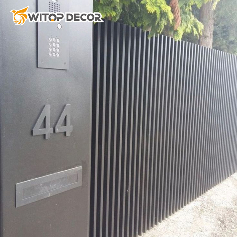 Custom Wall Cladding Wooden PVC Wall Panels Outdoor Soundproof WPC Wall Panel