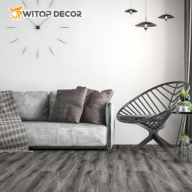 High Quality Wooden Click Lock Vinyl PVC Plastic Planks Waterproof Spc Flooring