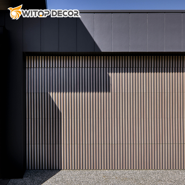 Easy Install Decorative Wall Panel Wooden Composite WPC Wall Cladding