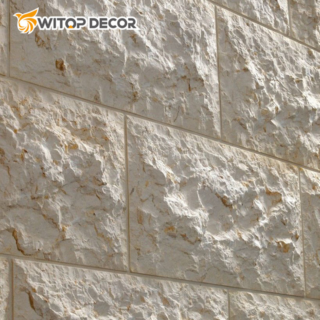 Artificial Stone Wall Slab 3D Faux Stone Wall Panel for House Decoration