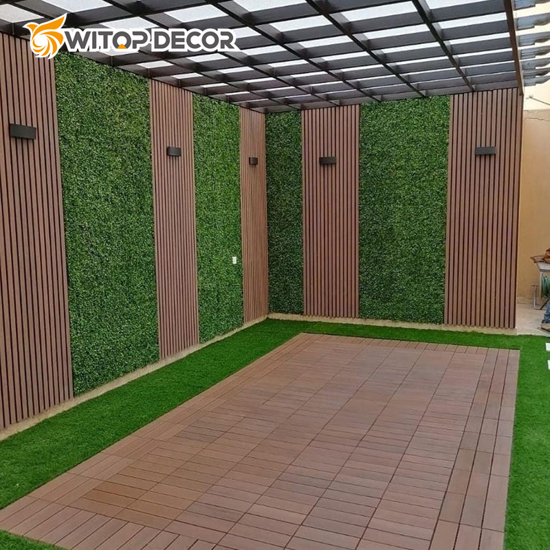Composite Exterior Wall Cladding Boards Supplier for Patio Roof Outdoor WPC Wall Panel