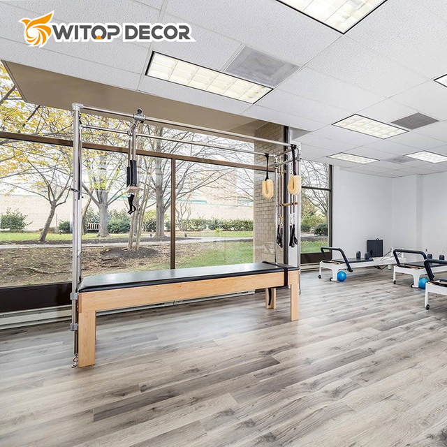 Fire Retardant Waterproof Durable Plastic PVC Spc Click Vinyl Spc Laminated Flooring