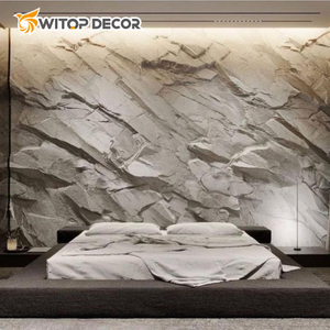 Decorative Faux Stone Veneer Wall Panels PU Culture Foam Stone Made in China