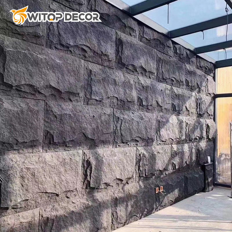 Factory Wholesale Price Lightweight Polyurethane Stone Waterproof PU Stone Polyurethane Stone Panel