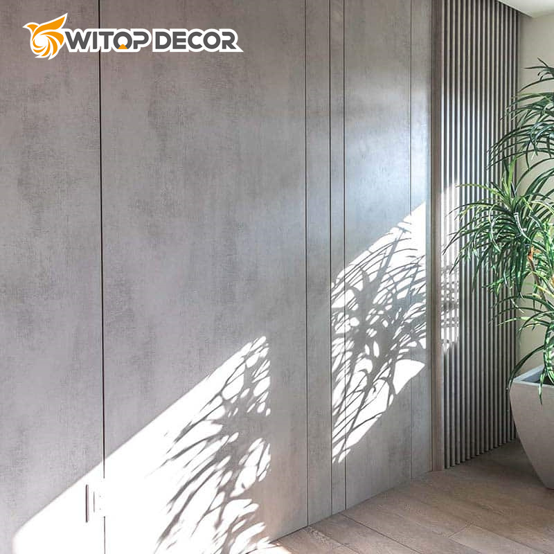 Eco-Friendly Sound Proof Wood Wall Basic Polyester Fiber Acoustic Standing Panel