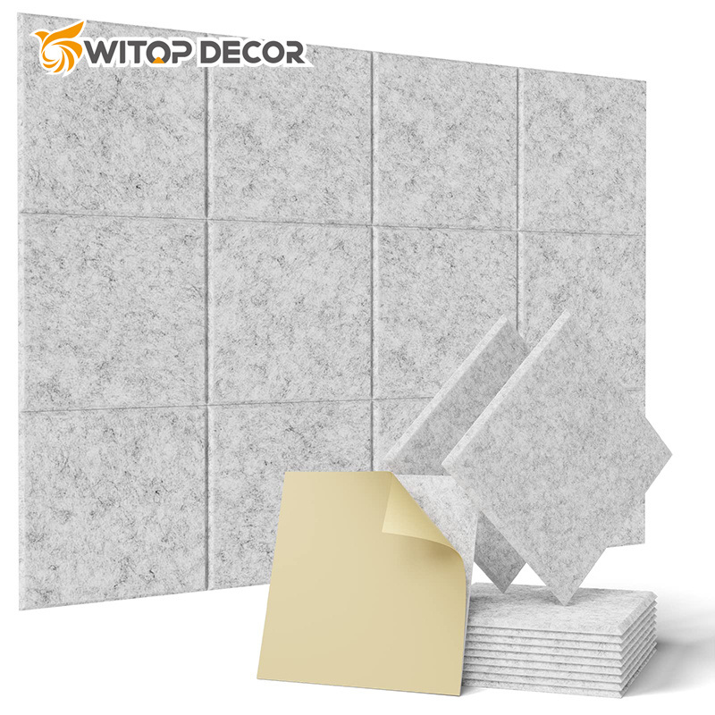 High Density Polyester Fiber Acoustic Panels MDF Acoustic Felt Wallpanel