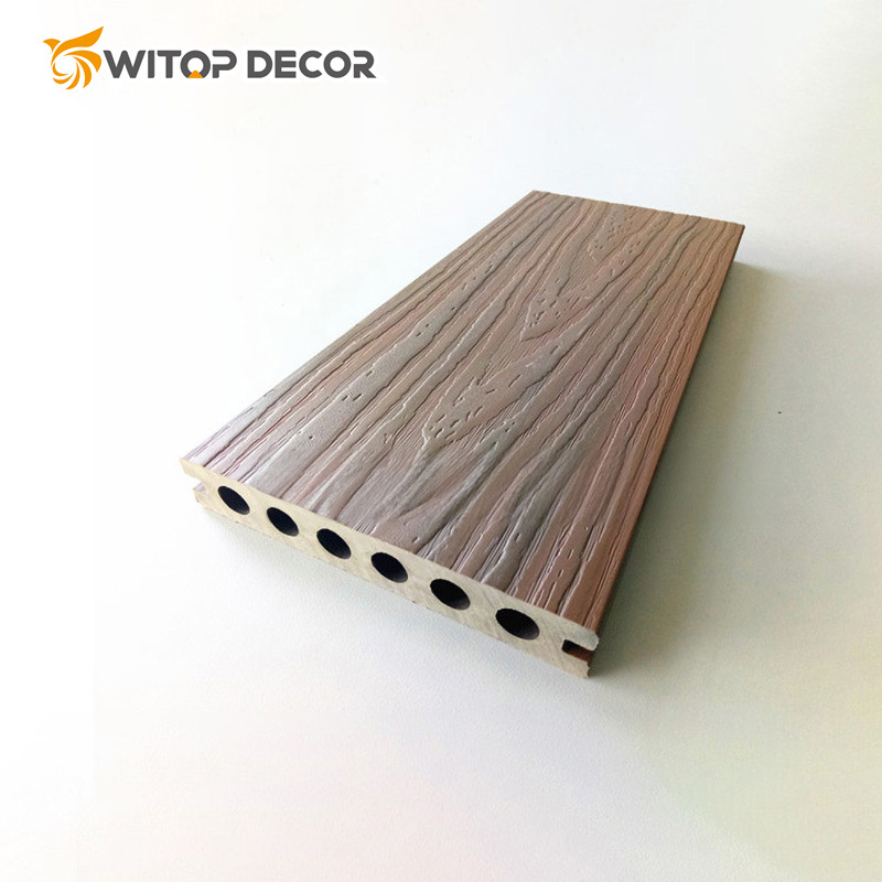 Weather Resistant New Technology WPC Planks Co-Extrusion Timber Composite Decking