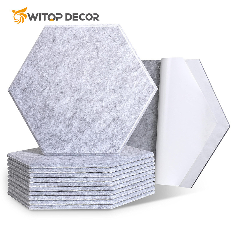 Decorative Thin Home Theater Sound Proof WPC PVC Wall Acoustic Panels