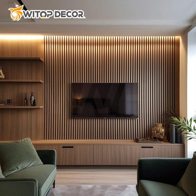 Soundproof Polyester Acoustic Panels Decorative 24mm Pet Felt Acoustic Panels
