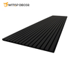 Moisture-Proof Indoor PVC Wall Panel Teak Bedroom Indoor 3D Wall Panel