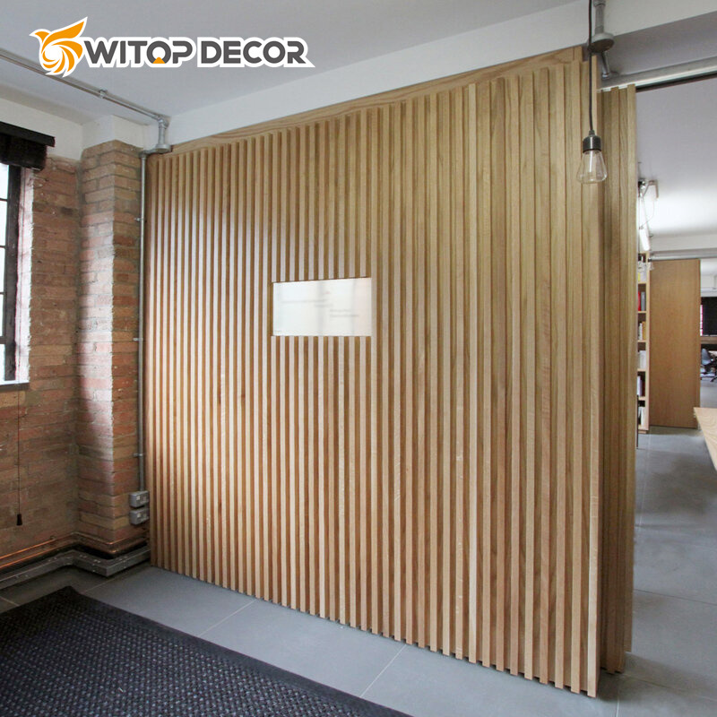 China Manufacturer Home Decorative Eco-Friendly Soundproof Wood Acoustic Panels