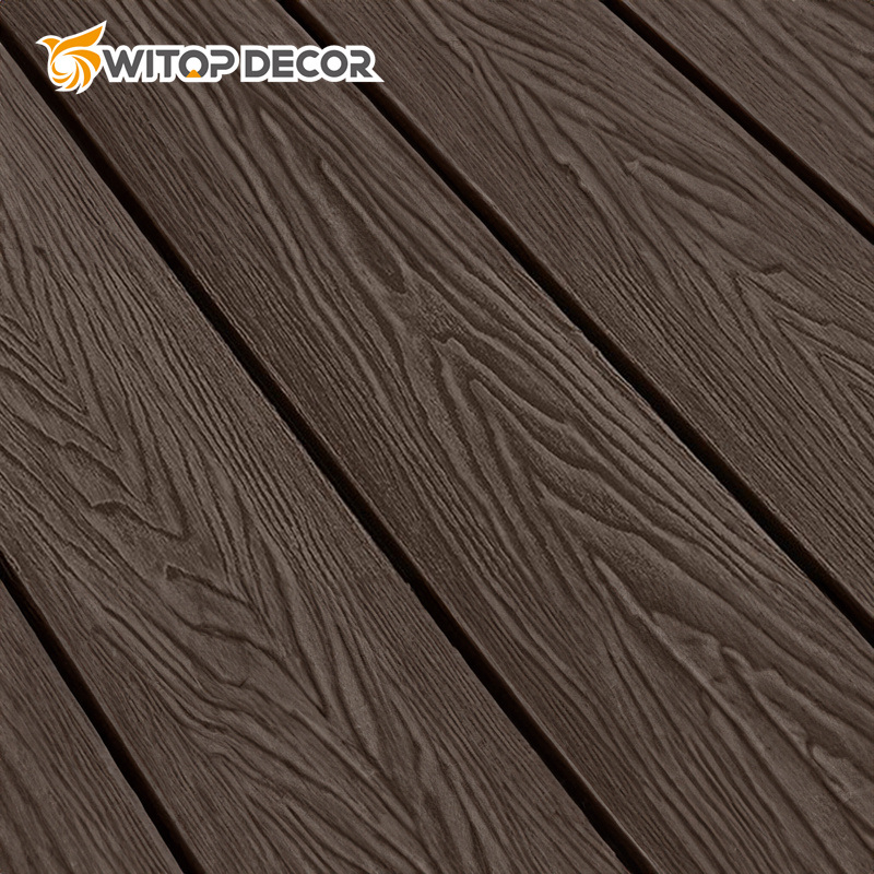 Waterproof WPC Co-Extrusion Cladding Composite Hollow Boards WPC Decking