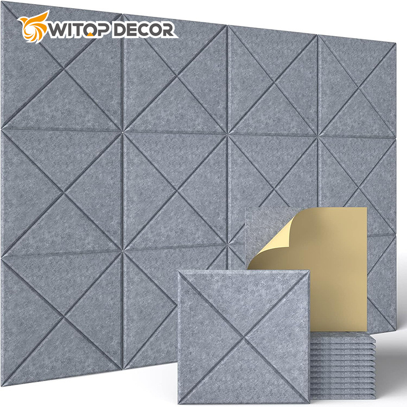 Factory Suppliers Art Decoration Soundproof Acoustic Wall Panel for School