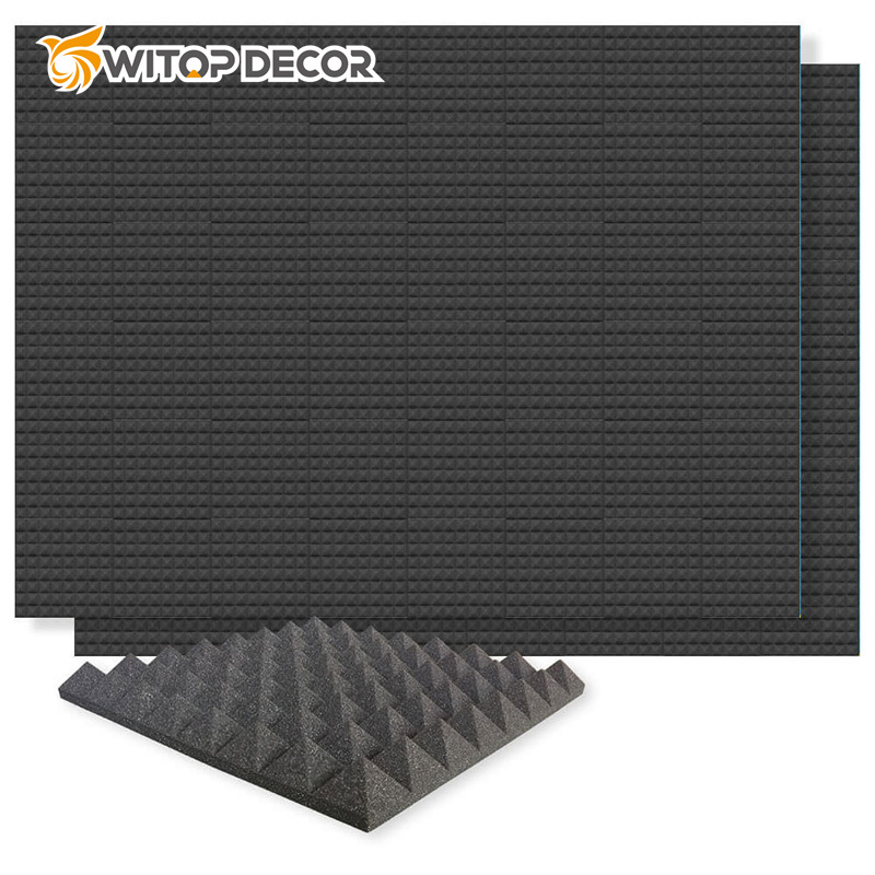 Polyester Acoustic Panel Self Adhesive Sound Insulation Acoustic Wall Board