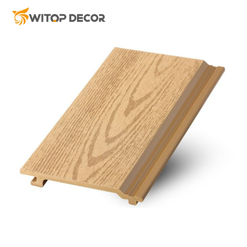 Outdoor WPC Floor Decking Waves WPC Outdoor Decking Flooring