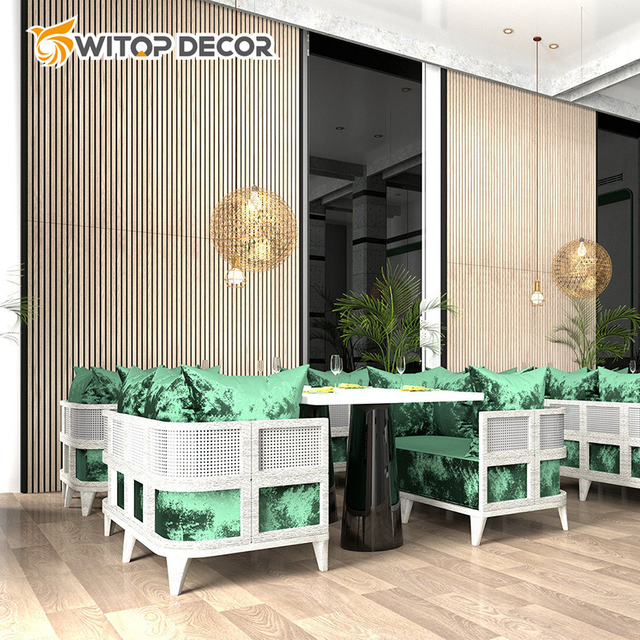 Wood Acoustic Panel 21mm Thickness Sound Absorber Wooden Wall Panels