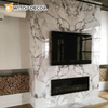 High Glossy UV Marble Waterproof Hard Plastic Sheet PVC Marble Sheetv