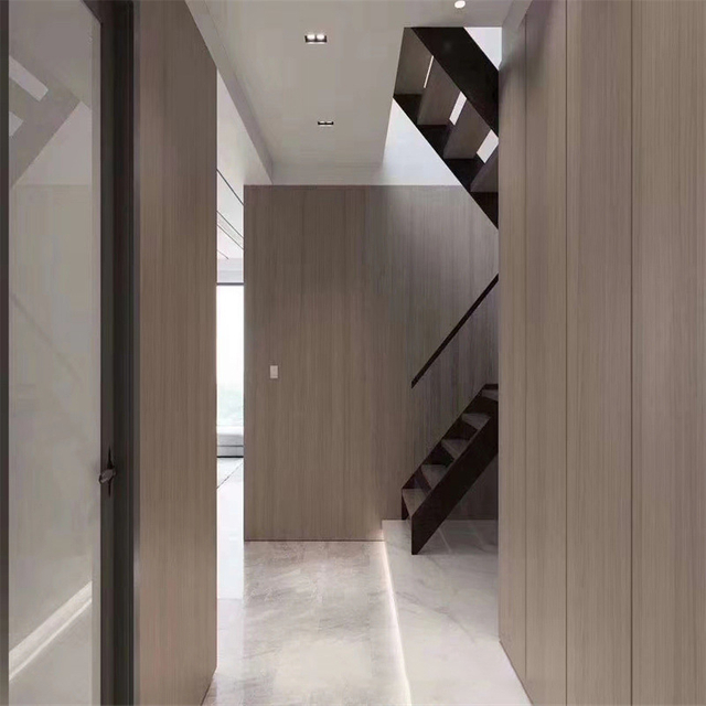 5mm/8mm Solid Bamboo Wood Fiberboard Wood Veneer with 2.44*1.22m Size