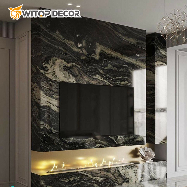3mm New Design High Quality Decorative Wall Panel 3D Print PVC UV Marble Sheet