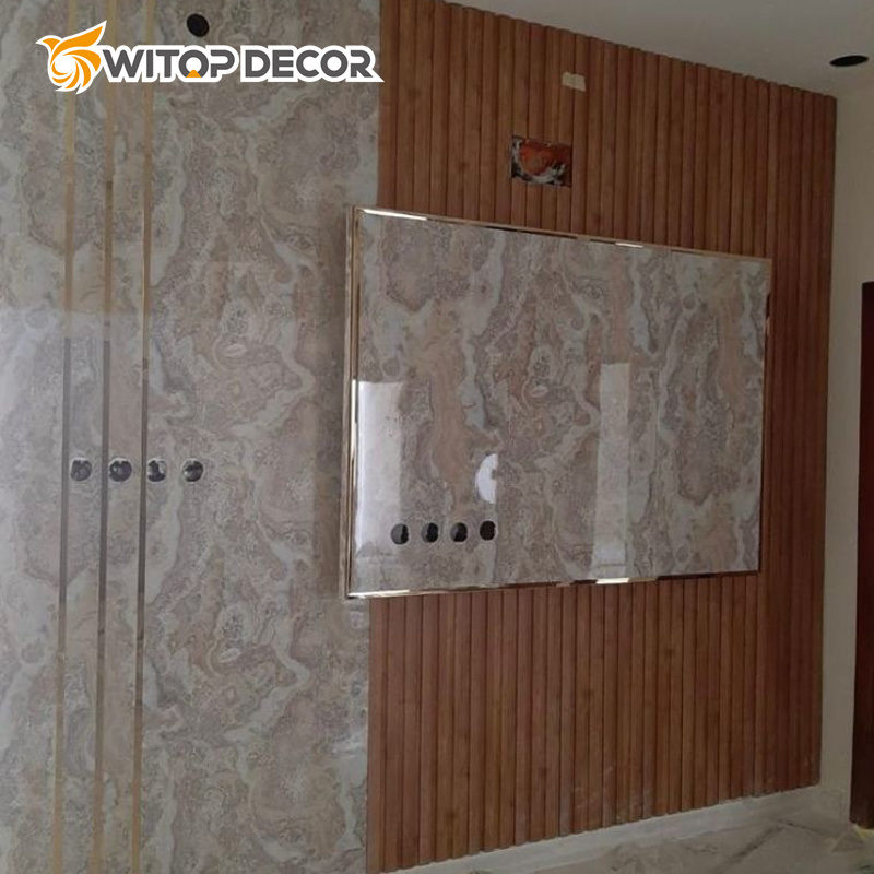 UV Printing White PVC Foam Board PVC Sheet PVC UV Marble Sheet Wall Panel