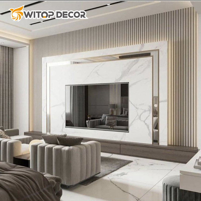 UV Printing White PVC Foam Board PVC Sheet PVC UV Marble Sheet Wall Panel
