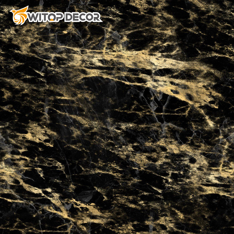 3mm High Glossy 4X8 Waterproof UV Kitchen Panel PVC Marble Grain Sheet