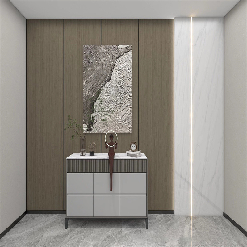 Luxury Series Wall Panel Eco-Friendly Bamboo Charcoal Veneer Wall Panel