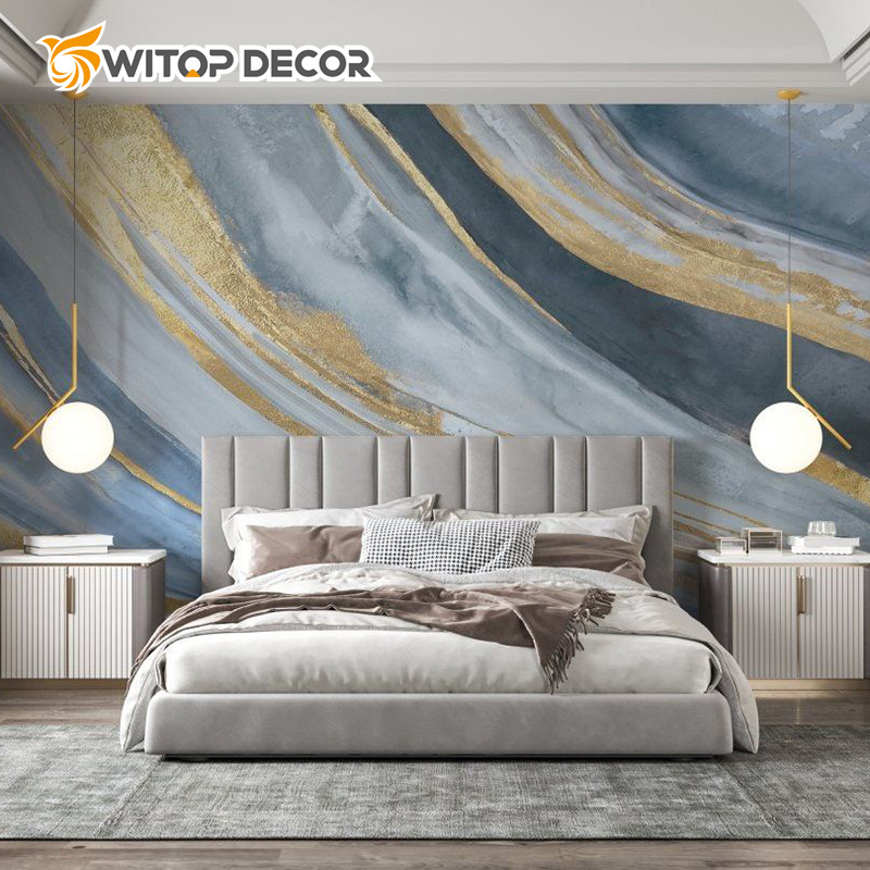 Faux Marble Solid Plastic UV Marble Sheet PVC Surface Design