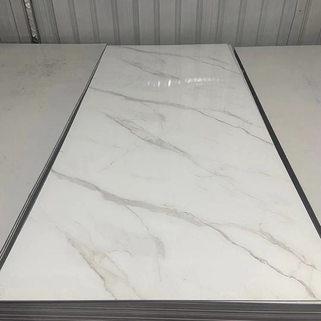 Interior Decorative Bamboo Charcoal Wood Marble WPC Wall Panel PVC Foam Board