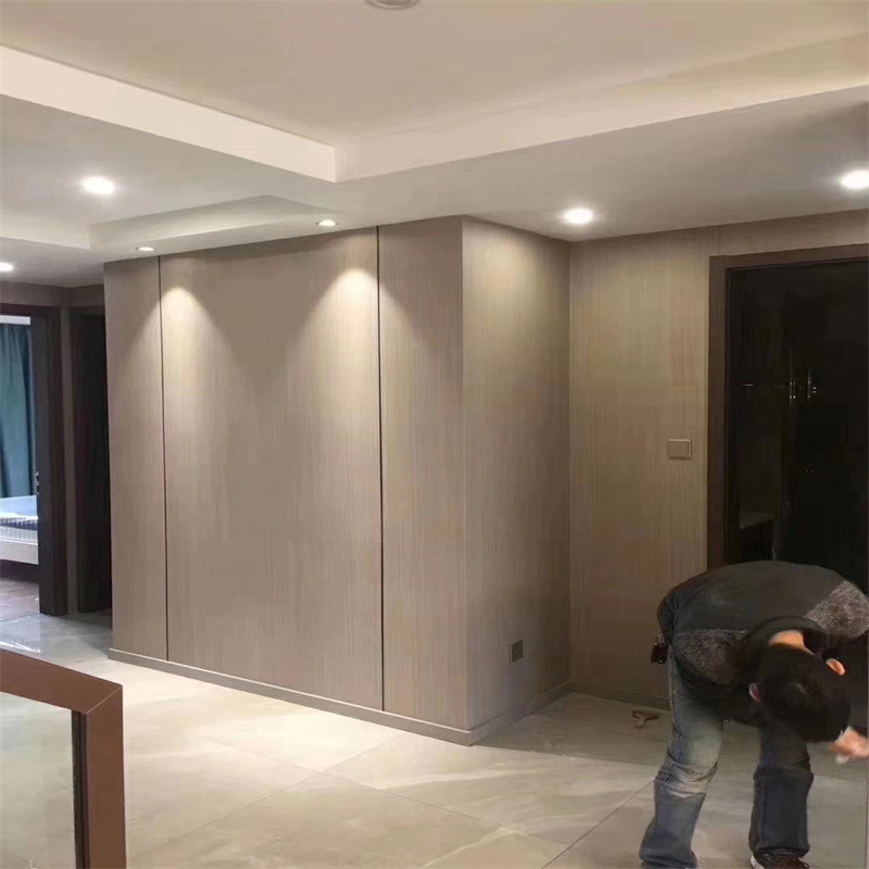 Durable Waterproof Bamboo Wooden Fiber PVC Wall Panels for Interior Decoration