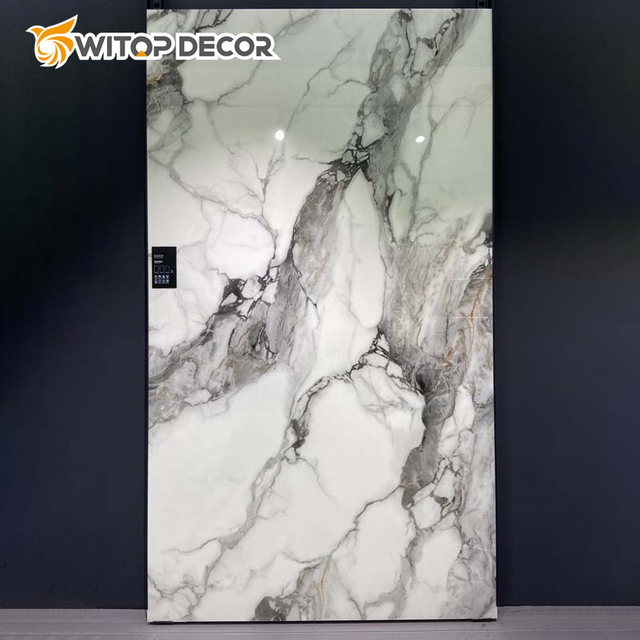 Kitchen 1.22*2.44m Plastic Interior Decoration PVC Wall UV Marble Sheet Panel
