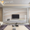 Replacement 3mm Hot Transfer PVC Fiber Cement Board Wall UV Marble Sheet Panel