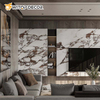 Waterproof Interior Decorative UV PVC Sheet Marble Alternative PVC Sheet