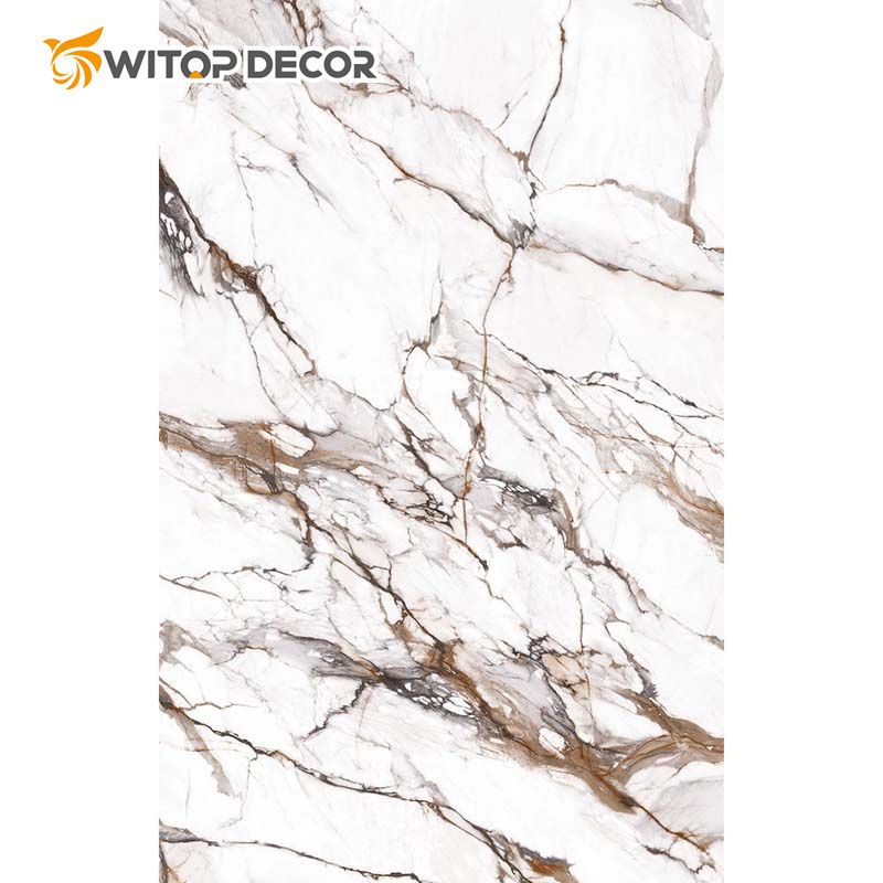 Luxury PVC UV Panel Wall Boards 3D UV Marble Sheet for Wall Decoration