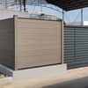 Privacy Screen Fence for Patio/Balcony/Deck 6 Feet Outdoor Decorative Weatherproof WPC Fence