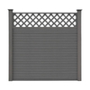 Popular and Affordable Plastic Balustrade Outdoor Easy Installation for Garden Villa UV Proof WPC Fence