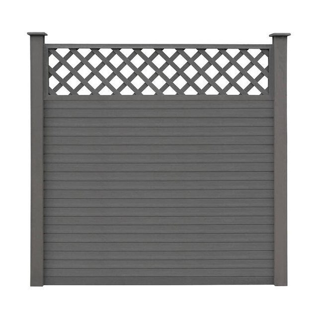 Popular and Affordable Plastic Balustrade Outdoor Easy Installation for Garden Villa UV Proof WPC Fence