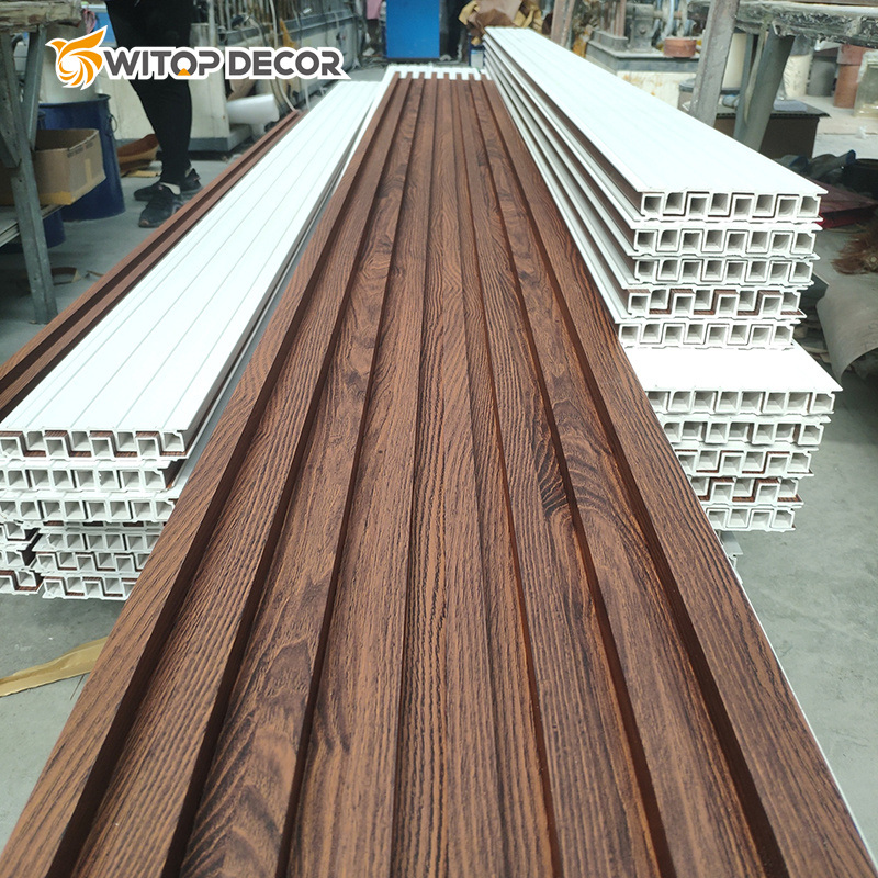 WPC Fluted Panel with Easy Matching and Coordination
