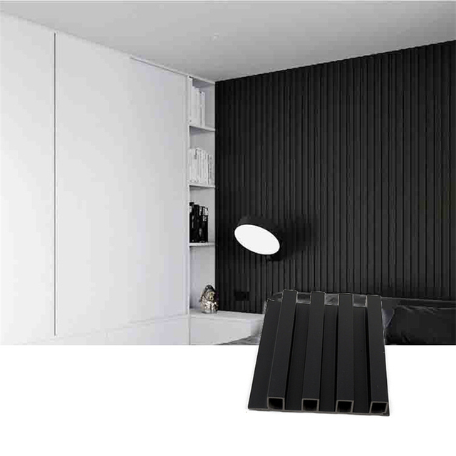 China Wholesale Luxury Hollow Wood Plastic Composite Wall Cladding WPC Wall Panel