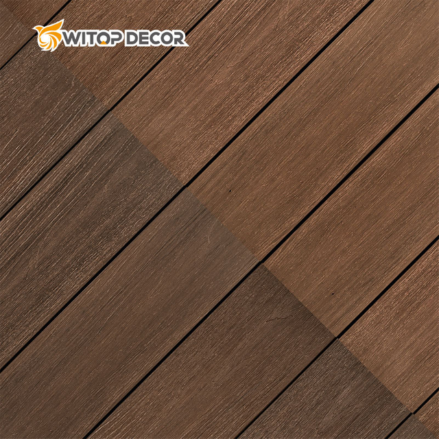 Witop Decor Antiseptic Wood Floor Co Extrusion Decking Composite Wood Decking