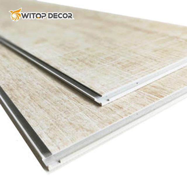 Waterproof Non-Slip PVC Spc Plastic Luxury Vinyl Click Tile Flooring